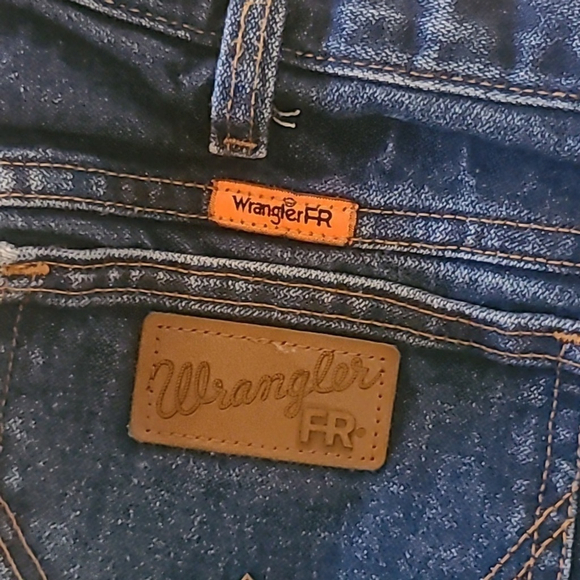 Wrangler FR slim fit jeans sz 29"x34"1 10"rise. HRC2/2112. (#1122). VGC. - Picture 2 of 16